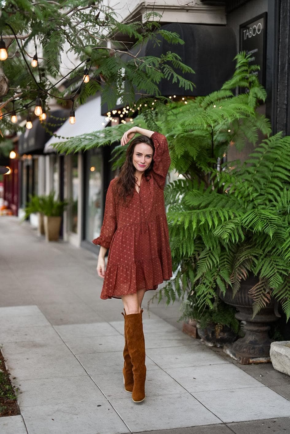Long Sleeve Mini Dress by Molly Bracken Dresses Scout and Poppy Fashion Boutique