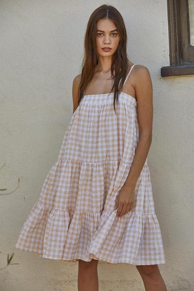 Sundrenched Meadows Gingham Dress Dresses Scout and Poppy Fashion Boutique