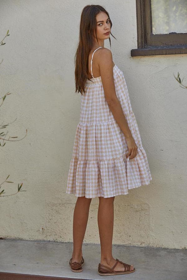 Sundrenched Meadows Gingham Dress Scout and Poppy Fashion Boutique