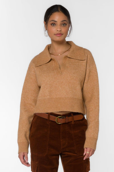 Thomas Camel Sweater Sweater Scout and Poppy Fashion Boutique