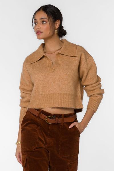 Thomas Camel Sweater Sweater Scout and Poppy Fashion Boutique