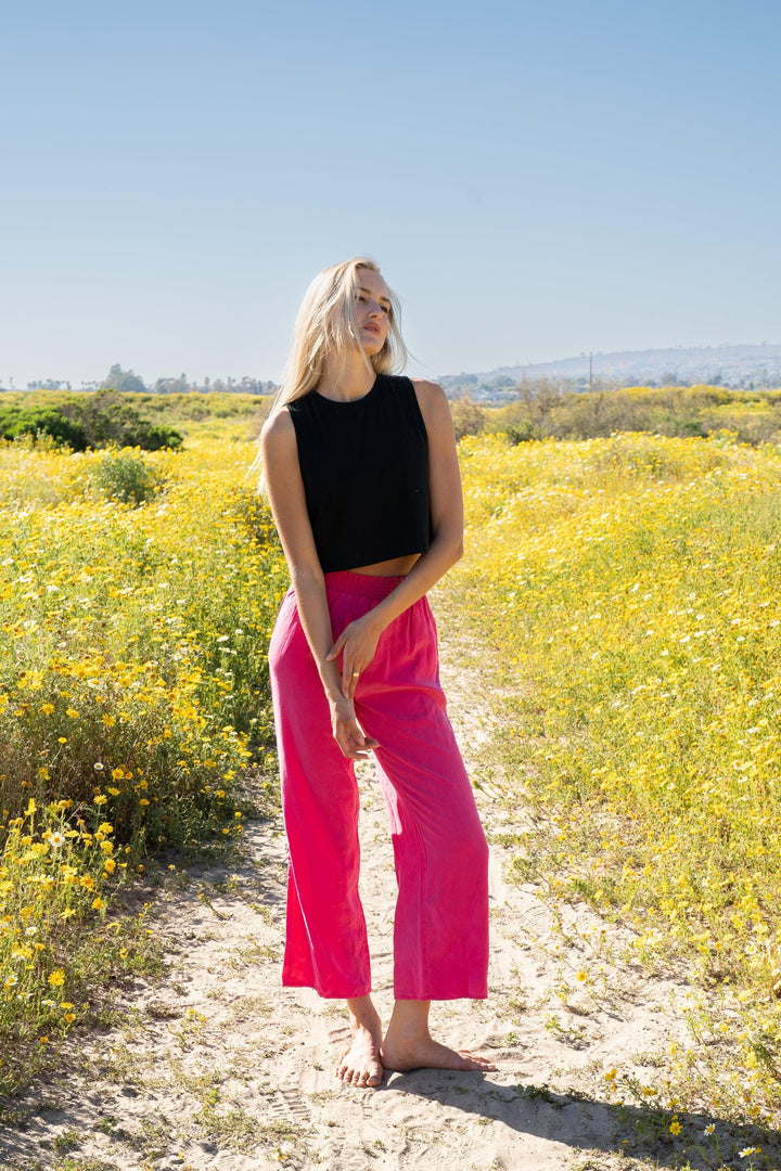 Hot Pink Pants Bottom - Pants Scout and Poppy Fashion Boutique