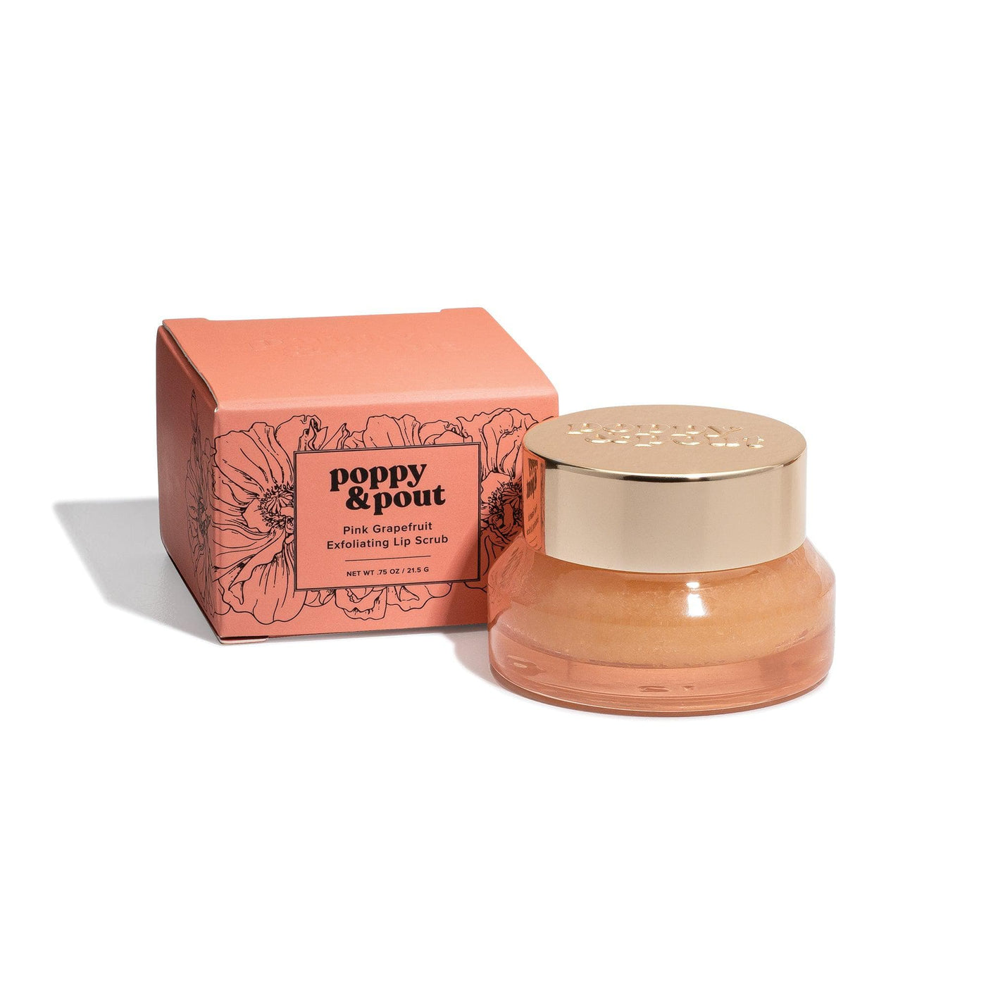 Pink Grapefruit Scrub by Poppy and Pout Lip Balms Scout and Poppy Fashion Boutique